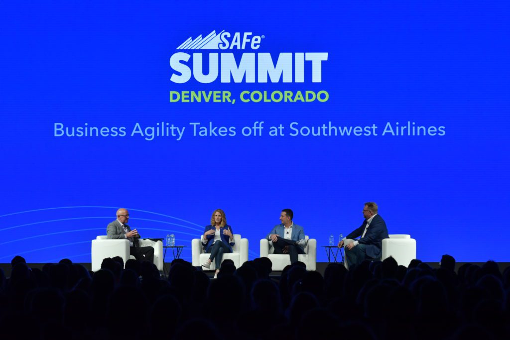 Southwest customer story presented at the 2022 SAFe Summit