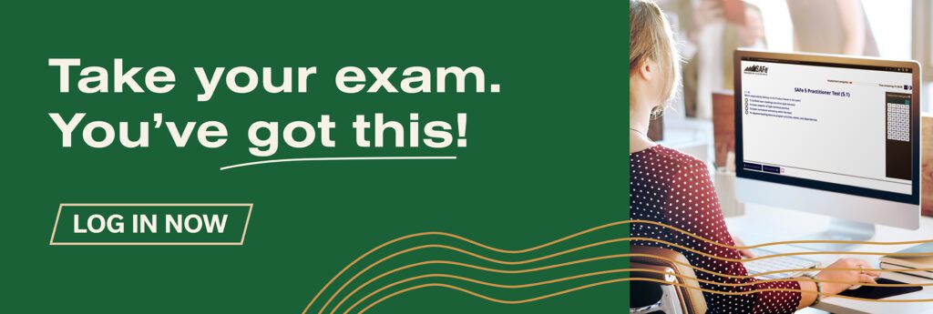 Take your exam. You've got this!

Log in Now