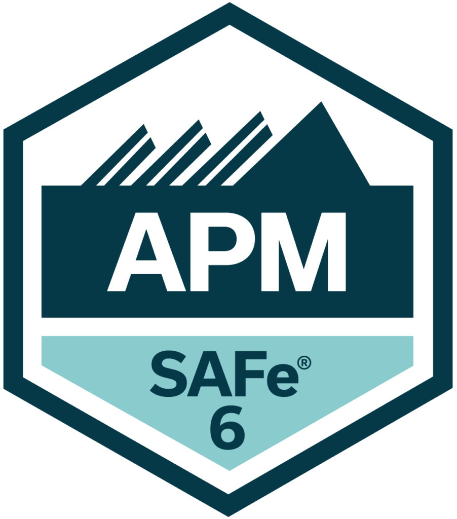 Agile Product Management certification badge