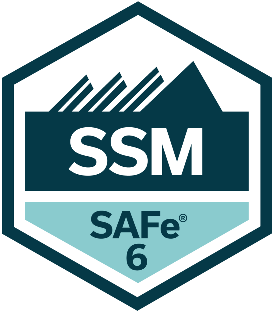 SAFe Scrum Master certification badge