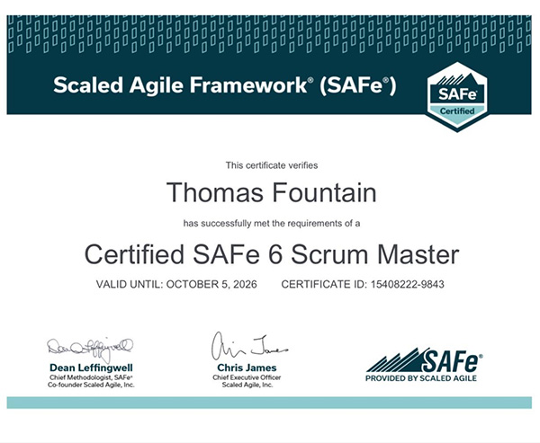 Safe Devops Certification